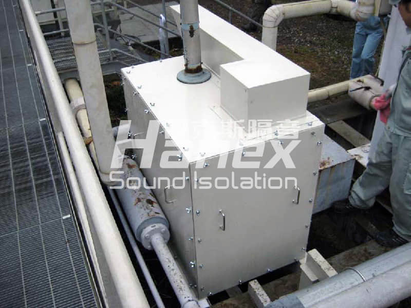 隔音箱設置后 隔音箱設置后