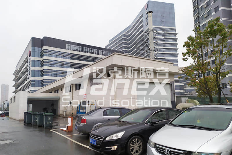 溫嶺市第一人民醫院就污水處理站風機房噪音治理案例 溫嶺市第一人民醫院就污水處理站風機房噪音治理案例