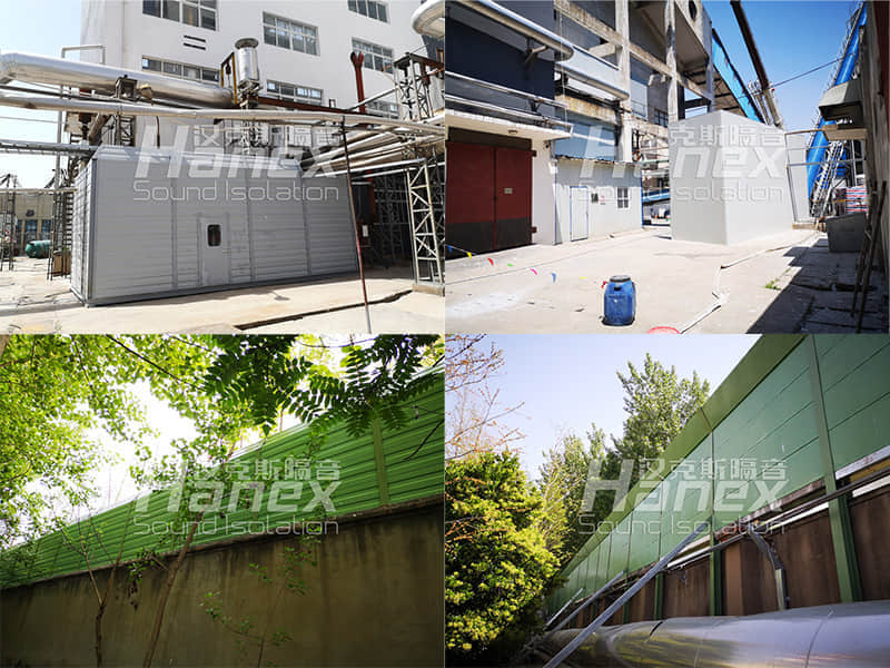 熱電站汽輪機(jī)房、鍋爐房、廠界降噪案例-古井貢酒